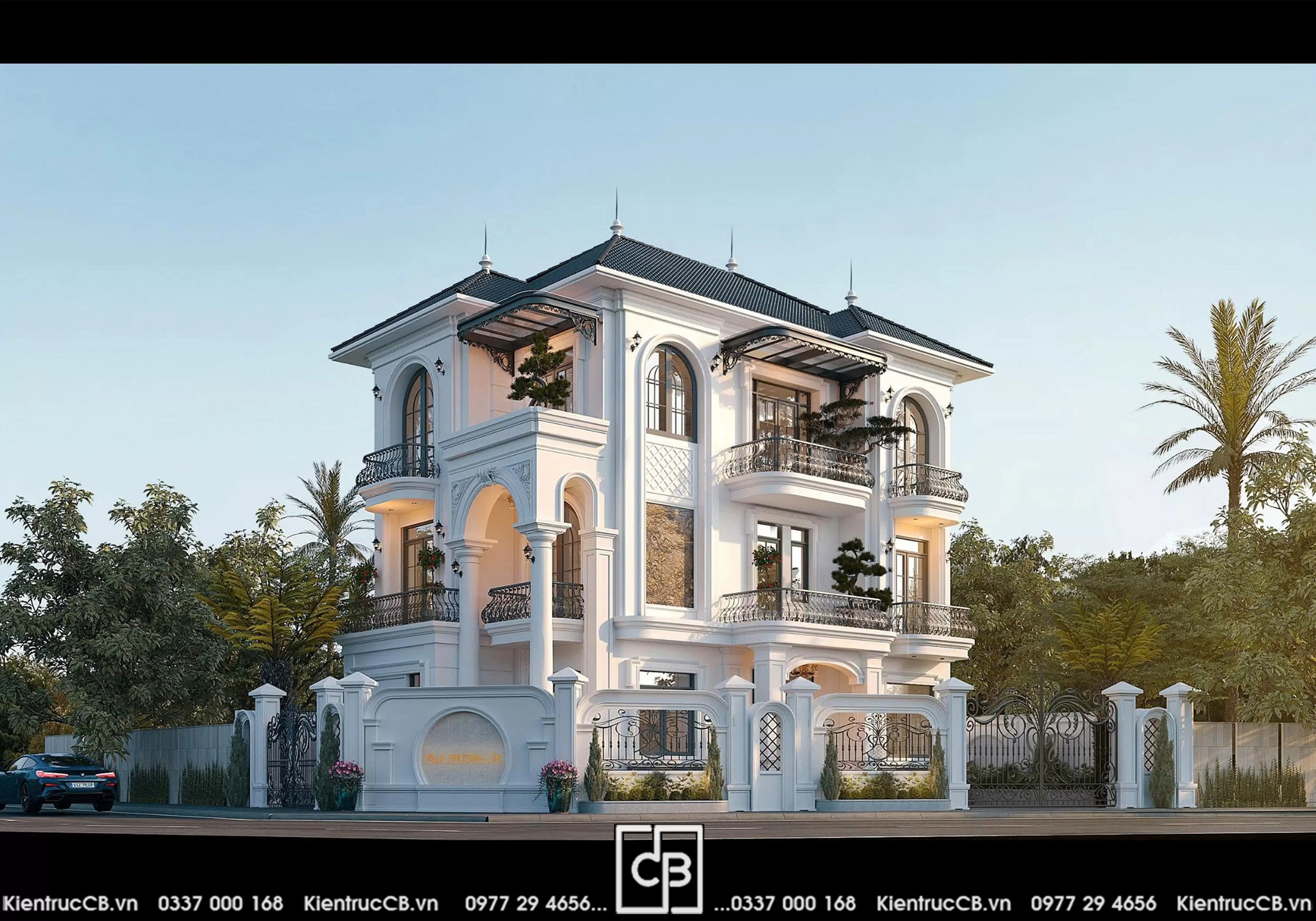 Ảnh-thi-công-thực-tế-biệt-thự-tân-cổ
