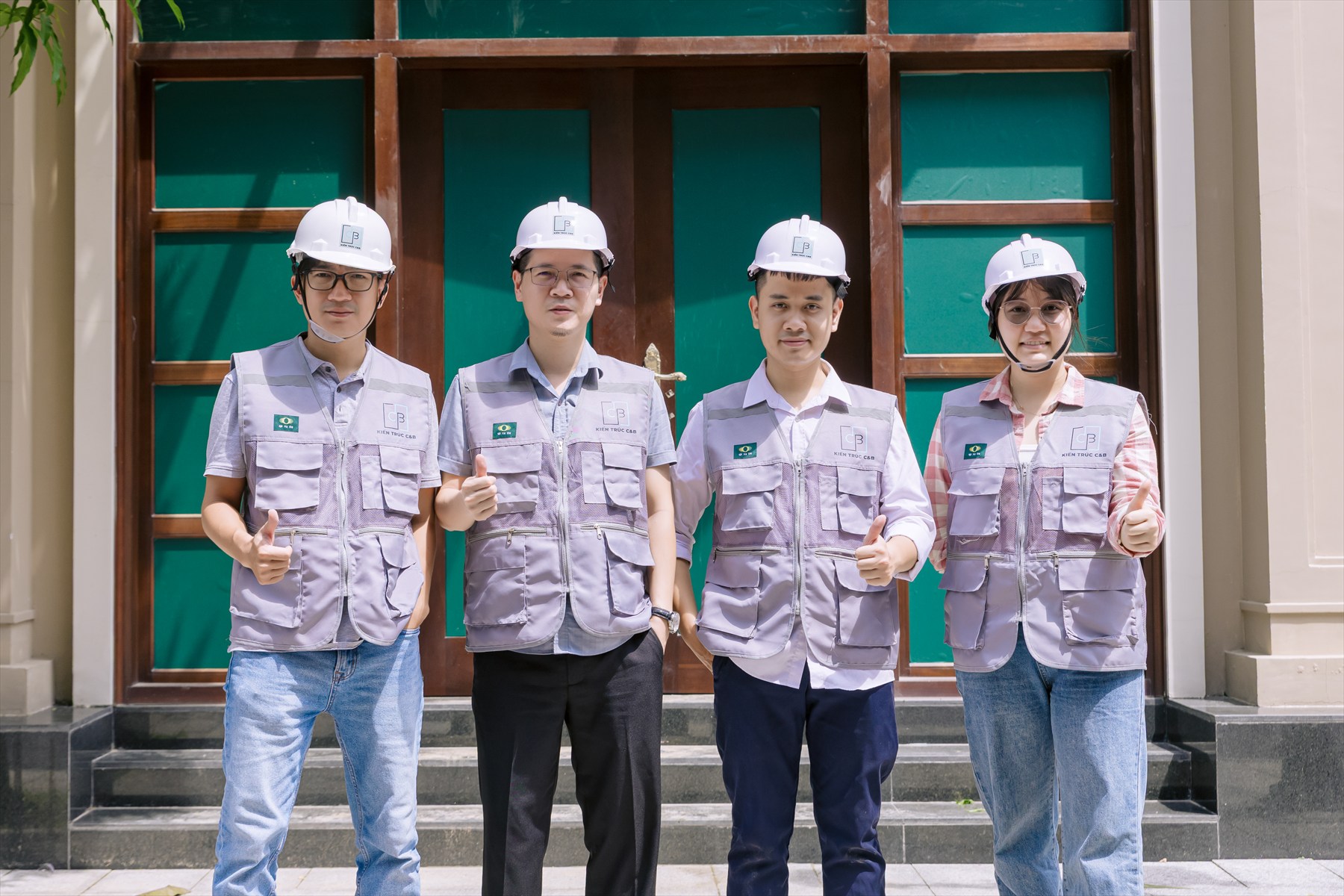 Đội ngũ C&B tại công trình thực tế