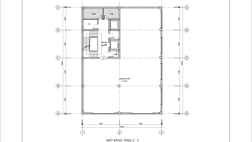 Mặt bằng biệt thự Phố 300m2
