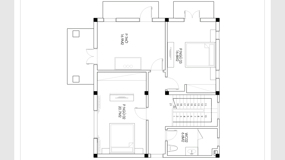 Thiết kế biệt thự mái Thái mang phong cách tân cổ điển nhẹ nhàng, tinh tế