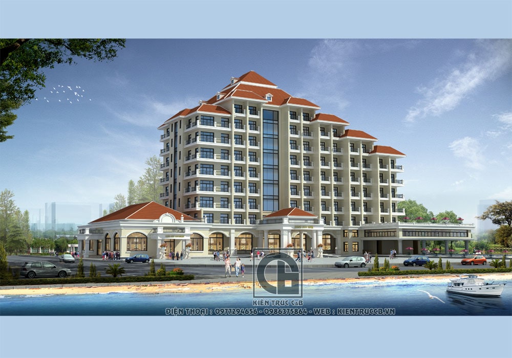 Mẫu thiết kế khách sạn sang trọng đứng đầu xu thế tại Quảng Ninh