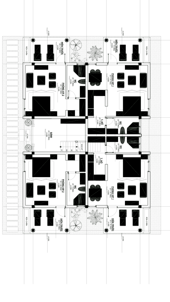 Mẫu biệt thự 2 tầng mái Thái thiết kế theo phong cách tân cổ ấn tượng nhất