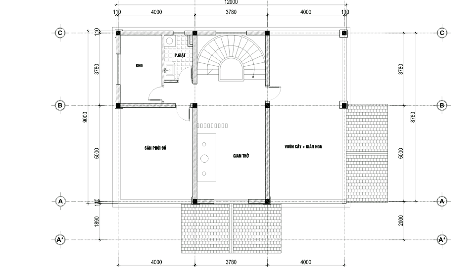 Hút mắt với mẫu biệt thự 3 tầng mái Thái–Giá trị của sự hiện đại