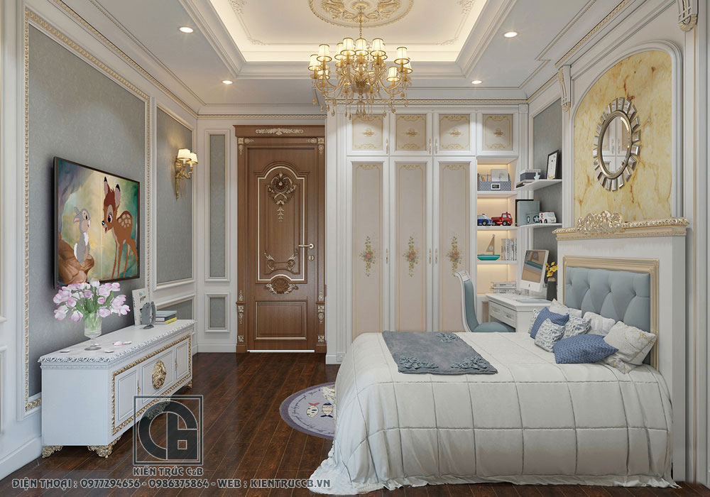 Thiết kế nội thất cho biệt thự đẳng cấp nhà Anh Tiến – Hưng Yên