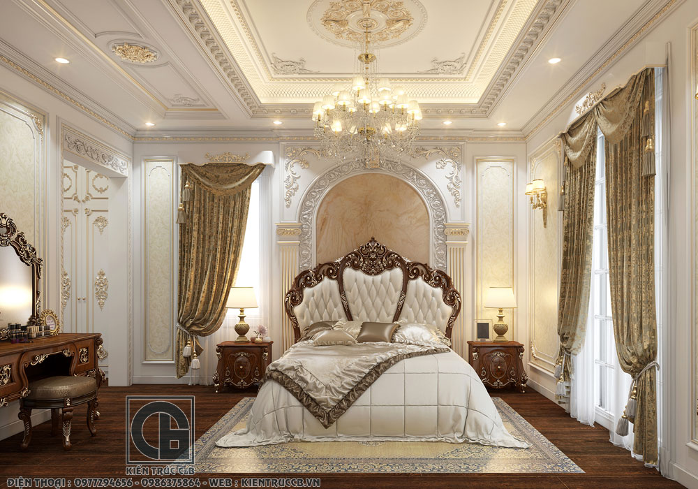 Thiết kế nội thất cho biệt thự đẳng cấp nhà Anh Tiến – Hưng Yên