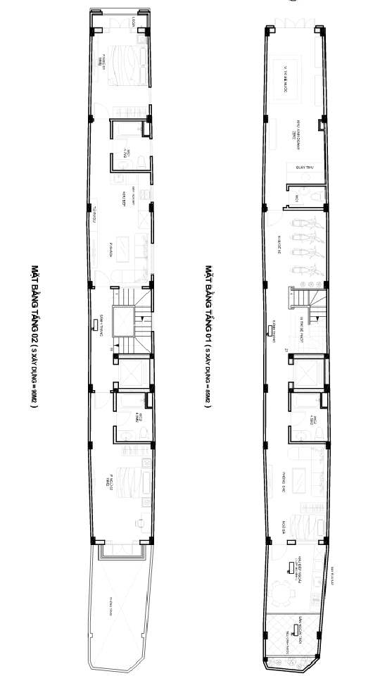 Thiết kế nhà ống 6 tầng kiến trúc tân cổ sang trọng quý phái