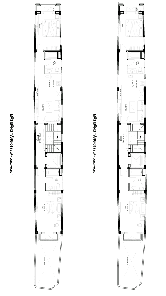 Thiết kế nhà ống 6 tầng kiến trúc tân cổ sang trọng quý phái
