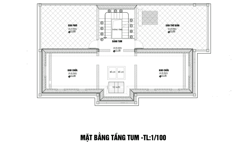 Ấn tượng thiết kế biệt thự 3 tầng tân cổ mẫu mực