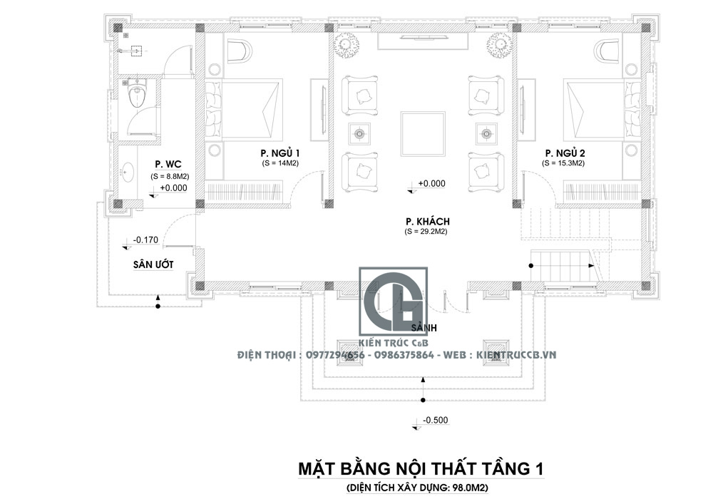 Bắt mắt với căn biệt thự tân cổ điển ở Đà Nẵng