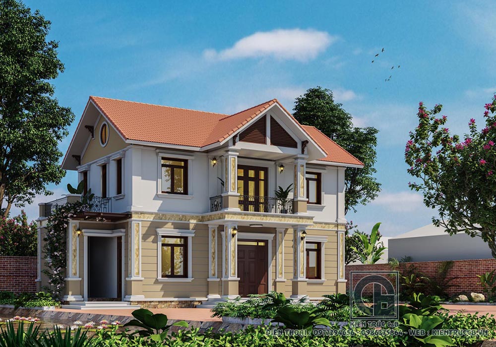 Bắt mắt với thiết kế biệt thự tân cổ điển ở Đà Nẵng