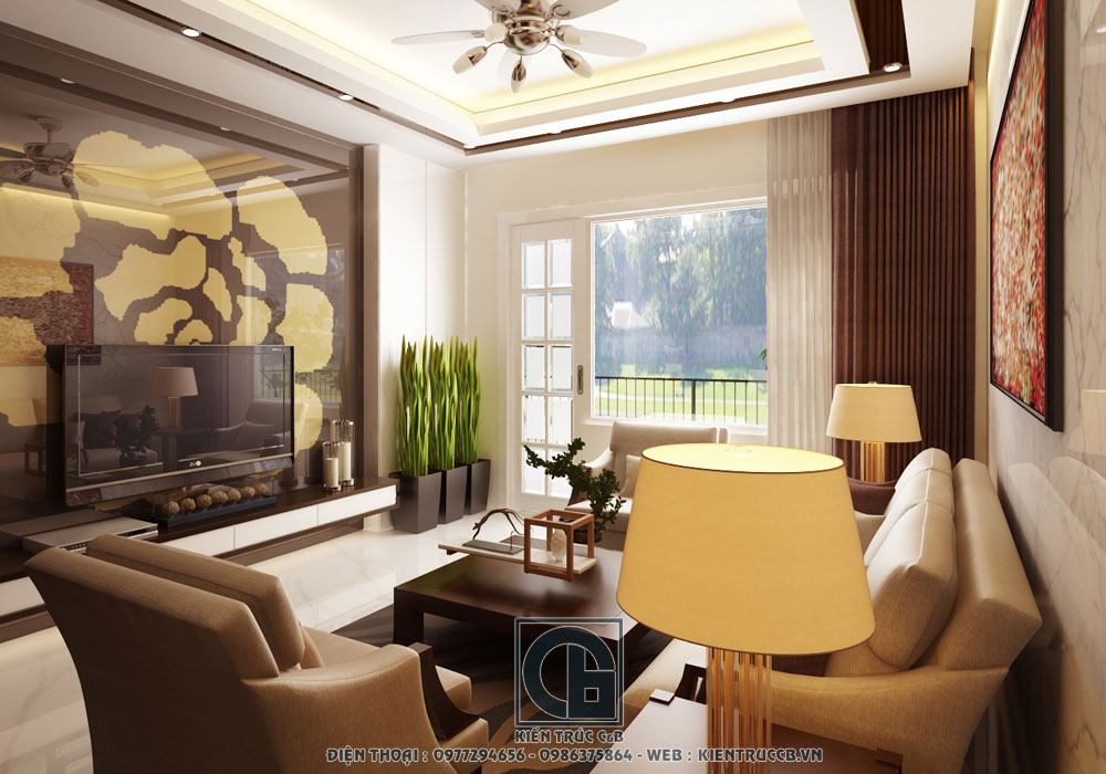 Thiết kế nội thất biệt thự hiện đại