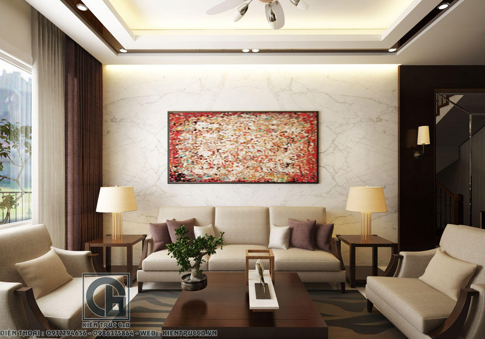 Thiết kế nội thất biệt thự hiện đại