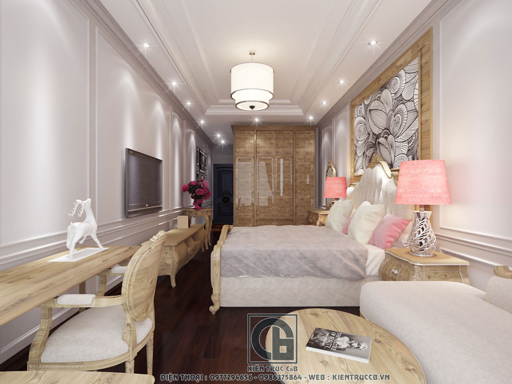 Phong cách thiết kế nội thất tân cổ điển ấn tượng cho nhà đẹp