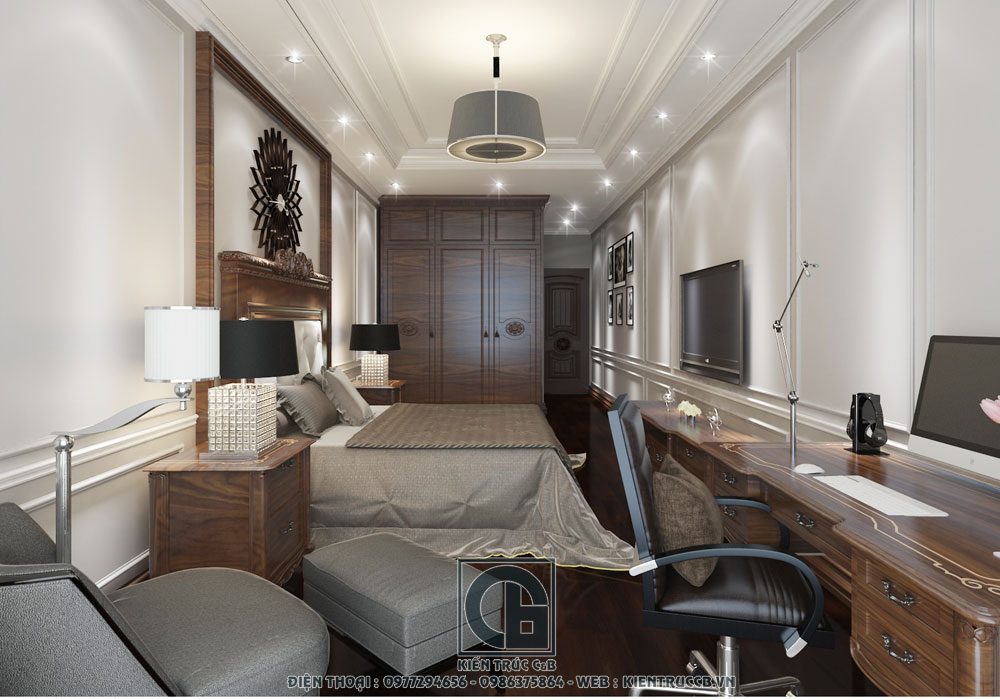 Phong cách thiết kế nội thất tân cổ điển ấn tượng cho nhà đẹp