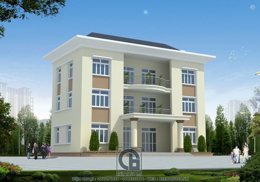 Mẫu thiết kế văn phòng hiện đại- Ủy Ban Nhân dân Quận Cầu Giấy