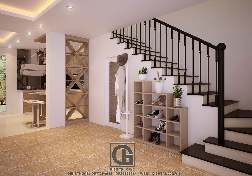 mẫu thiết kế nội thất hiện đại trẻ trung, năng động cho biệt thự