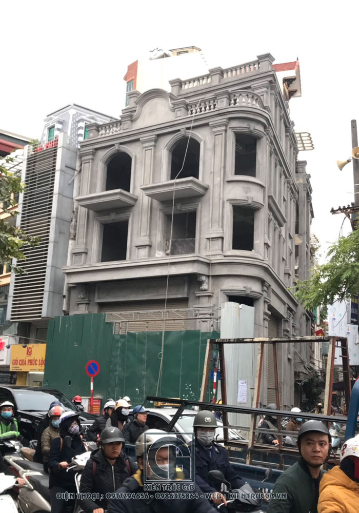 Thiết kế nhà phố 2 mặt tiền kết hợp kinh doanh