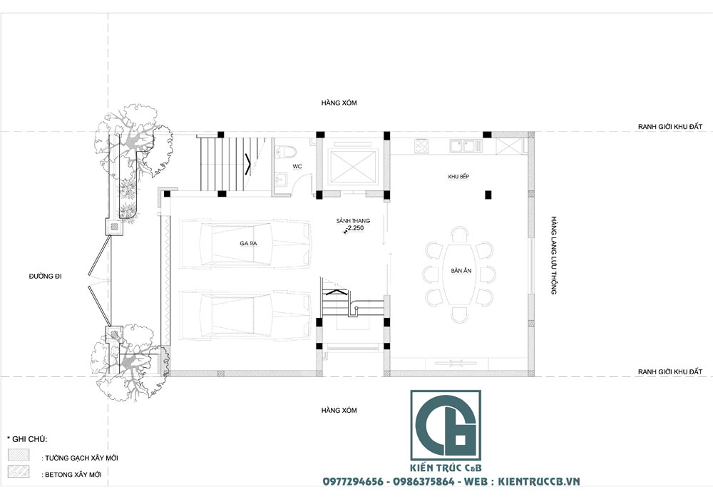 Mẫu thiết kế biệt thự nhà phố 4 tầng ấn tượng