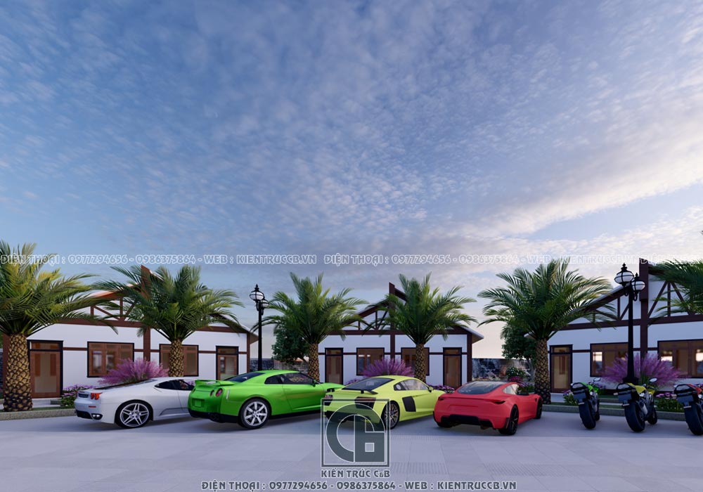 Thiết kế quy hoạch khu nghỉ dưỡng bungalow resort