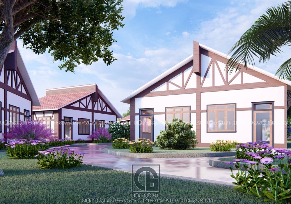 Thiết kế quy hoạch khu nghỉ dưỡng bungalow resort