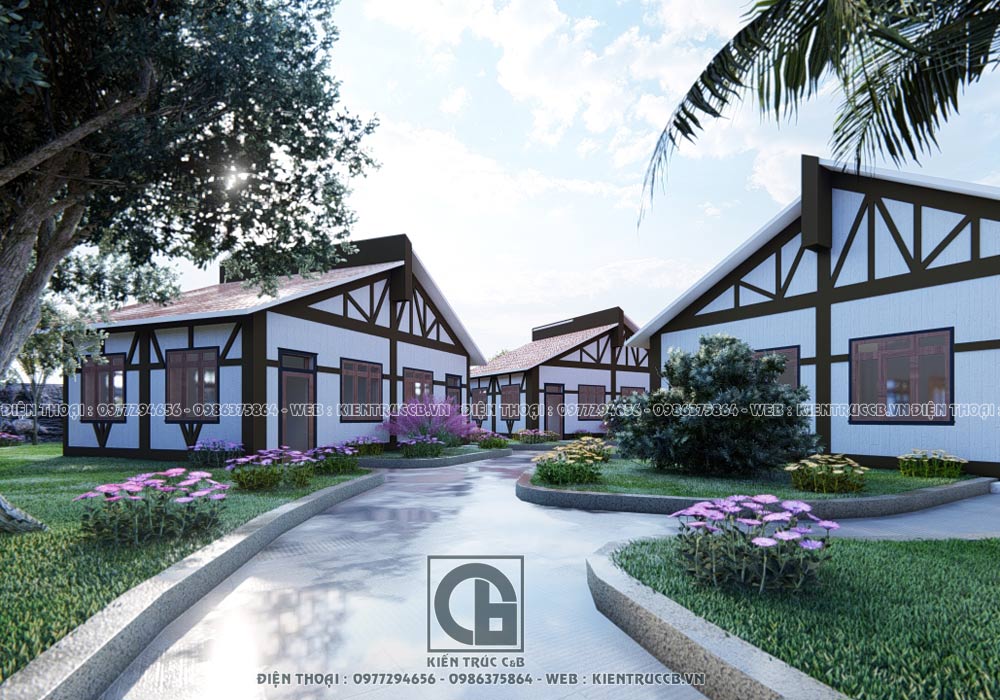 Thiết kế quy hoạch khu nghỉ dưỡng bungalow resort