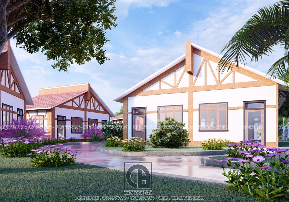 Thiết kế quy hoạch khu nghỉ dưỡng bungalow resort