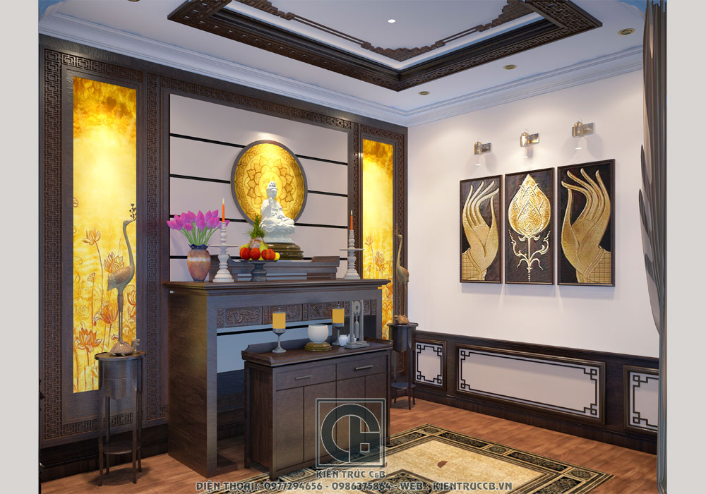 Nội thất biệt thự sang trọng nhà chú Phong - Thành phố Đà Nẵng