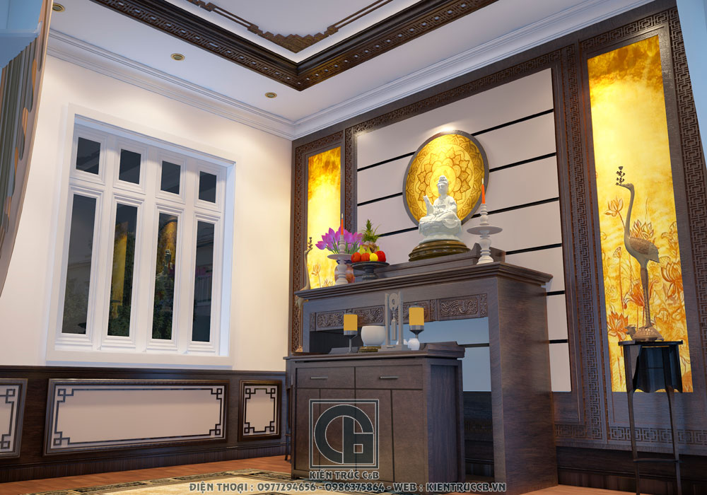 Nội thất biệt thự sang trọng nhà chú Phong - Thành phố Đà Nẵng