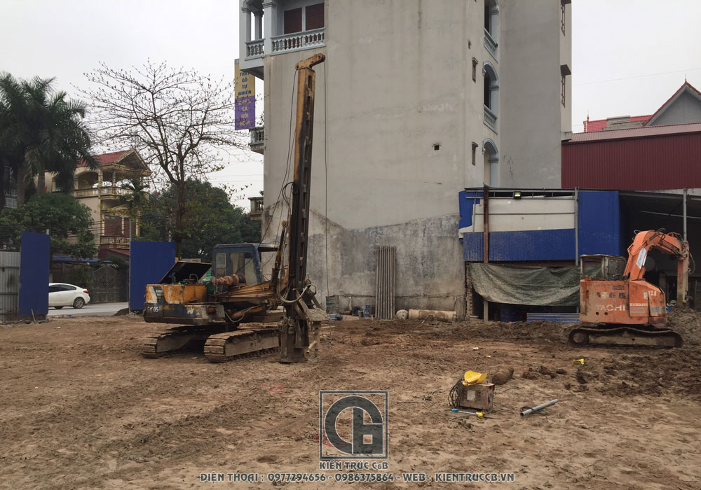 Khởi công xây dựng công trình biệt thự tân cổ nhà ông bà Kha