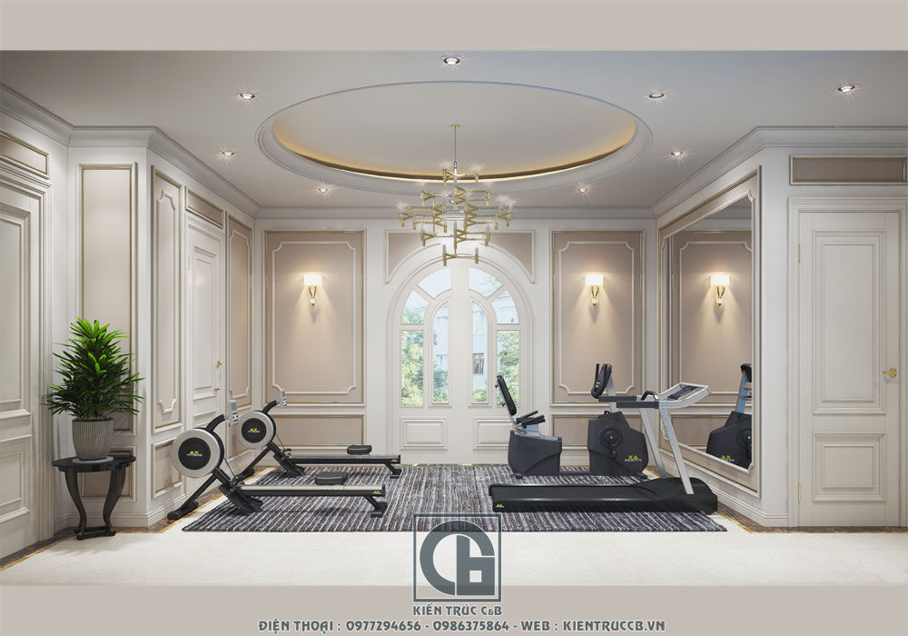 Nội thất biệt thự sang trọng nhà chú Phong - Thành phố Đà Nẵng