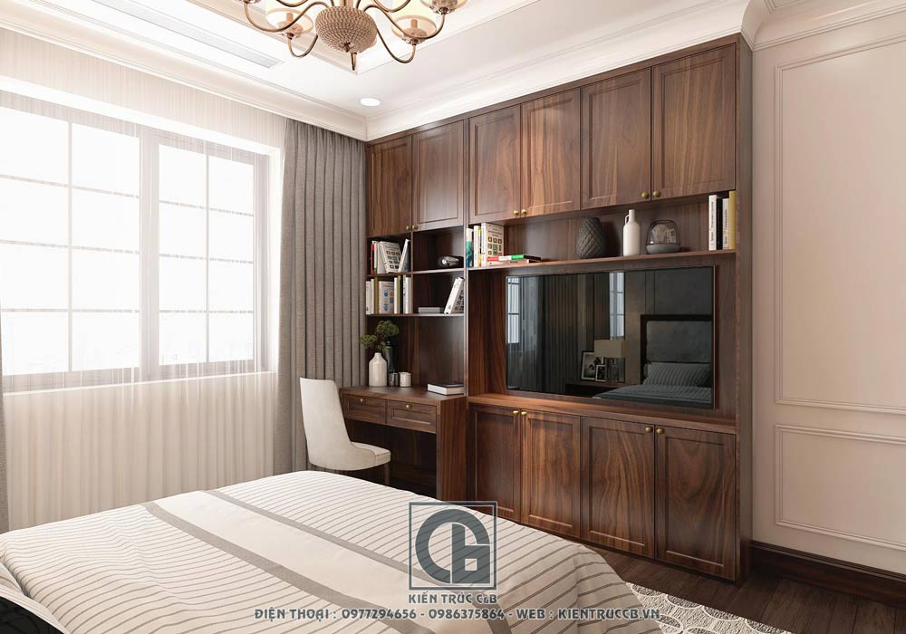 Mẫu nội thất biệt thự tân cổ điển kết hợp hiện đại