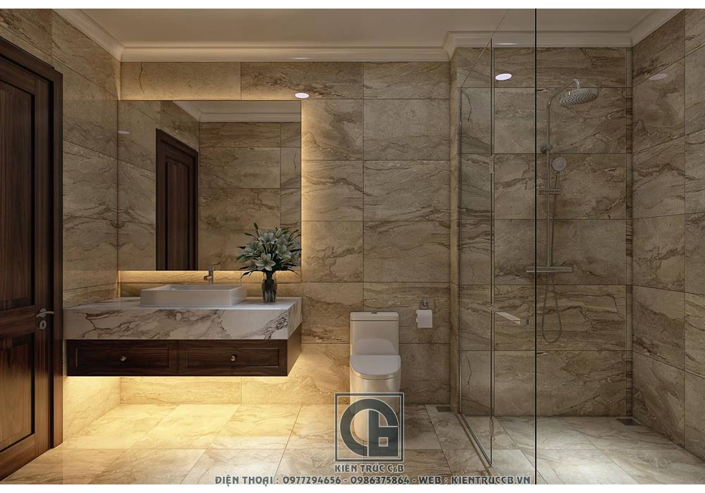 Mẫu nội thất biệt thự tân cổ điển kết hợp hiện đại