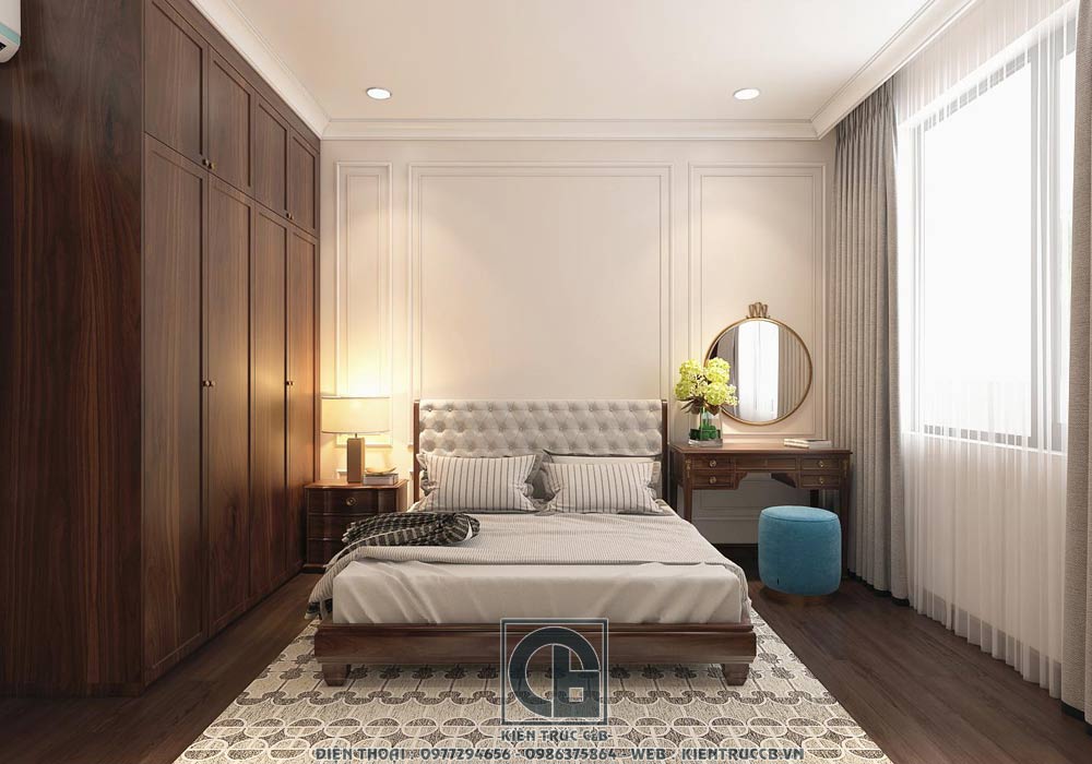 Mẫu nội thất biệt thự tân cổ điển kết hợp hiện đại