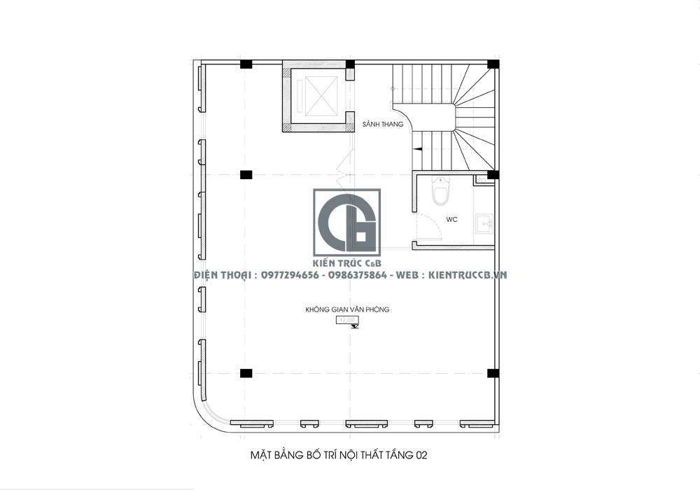 mẫu thiết kế nhà phố kinh doanh tại xuân đỉnh, hà nội