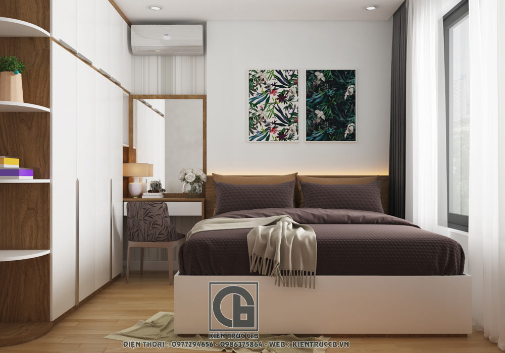 Mẫu nội thất chung cư đẹp phong cách hiện đại