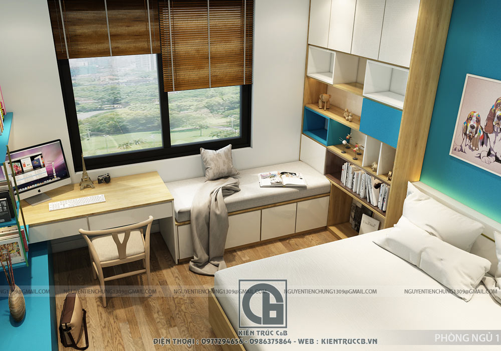 mẫu nội thất chung cư đẹp 100m2