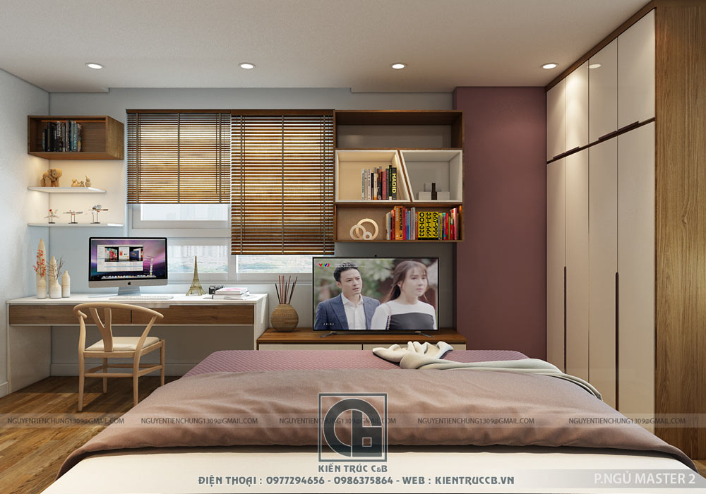 mẫu nội thất chung cư đẹp 100m2