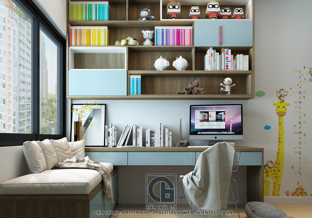 Mẫu nội thất chung cư đẹp hiện đại 70m2