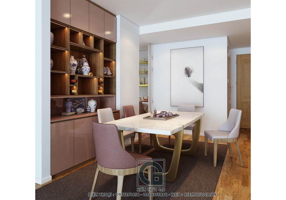 mẫu thiết kế nội thất chung cư hiện đại