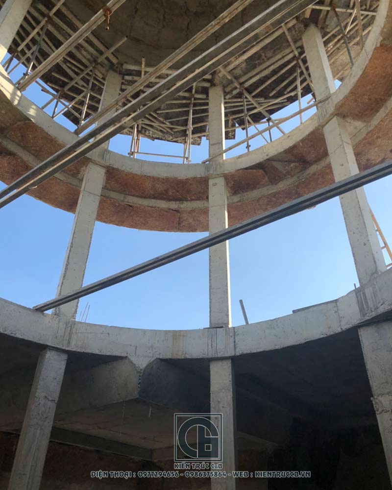 Tiến độ thiết kế lâu đài ông Kha