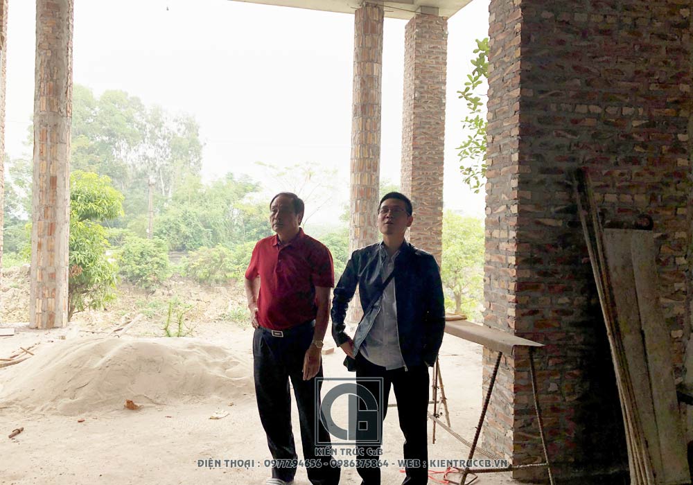 Tiến độ thiết kế lâu đài ông Kha