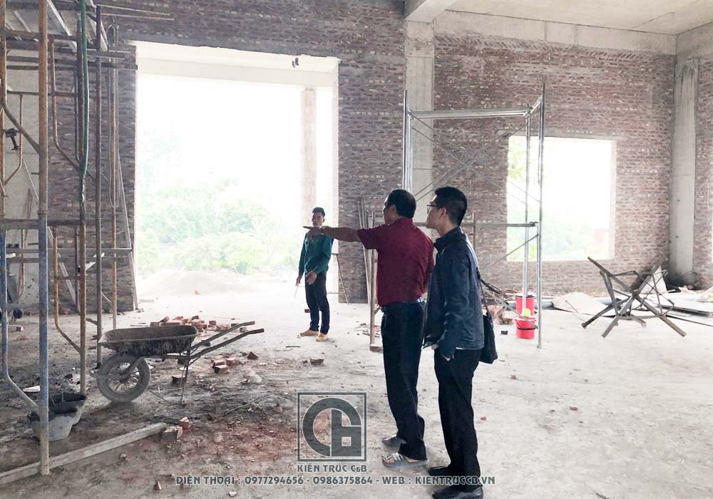 Tiến độ thiết kế lâu đài ông Kha