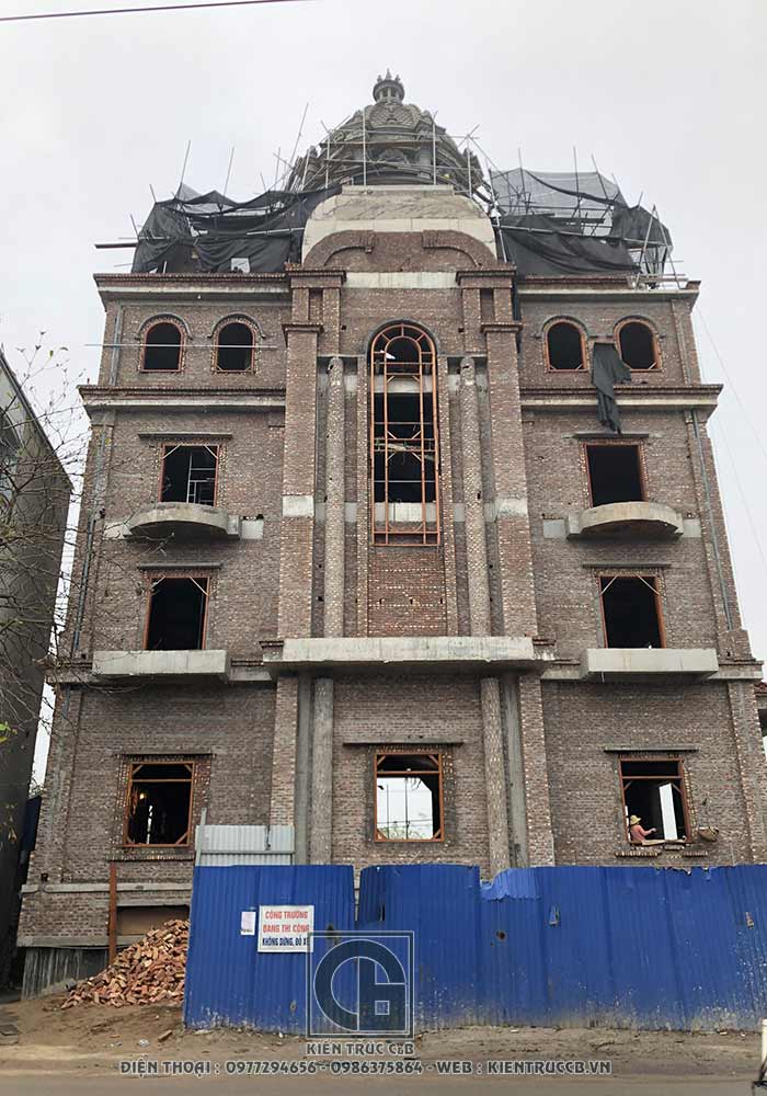 thiết kế lâu đài ông Kha