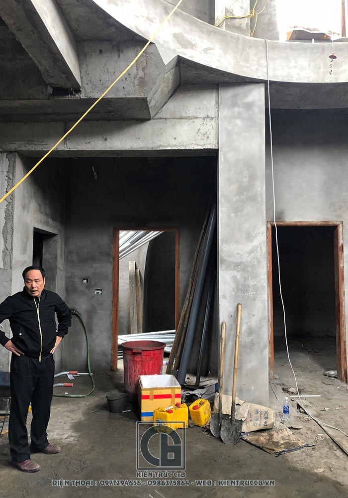 thiết kế lâu đài ông Kha