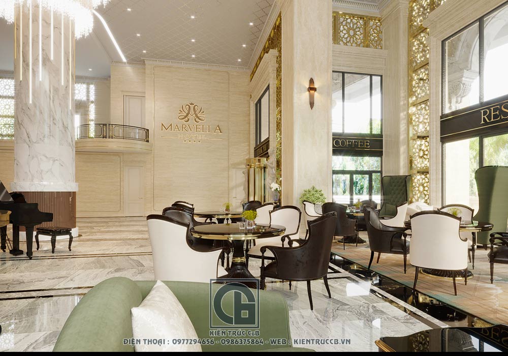Thiết kế nội thất khách sạn cao cấp