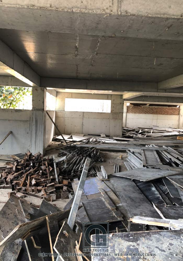 tiến độ thiết kế biệt thự kiểu lâu đài ông bà Kha