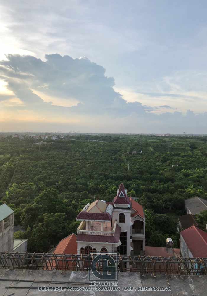 Tiến độ thiết kế lâu đài ông bà Kha