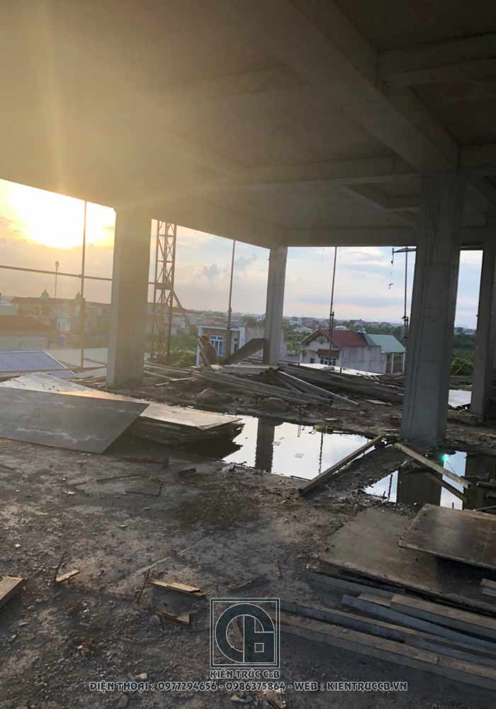 Tiến độ thiết kế lâu đài ông bà Kha