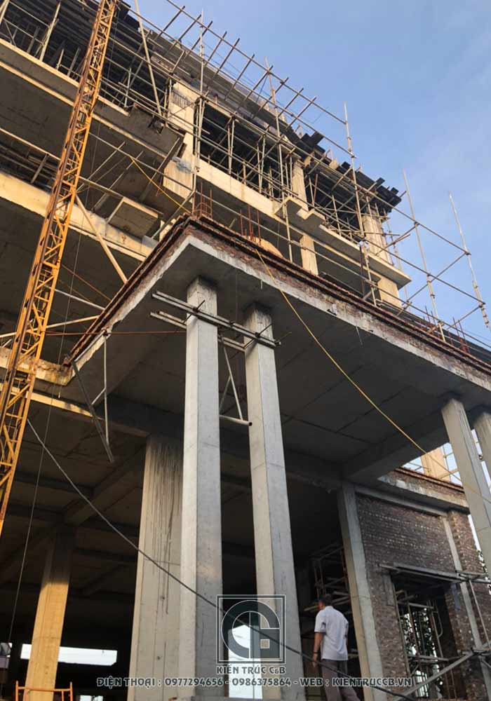 Tiến độ thiết kế lâu đài ông bà Kha