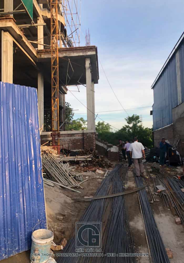 Tiến độ thiết kế lâu đài ông bà Kha